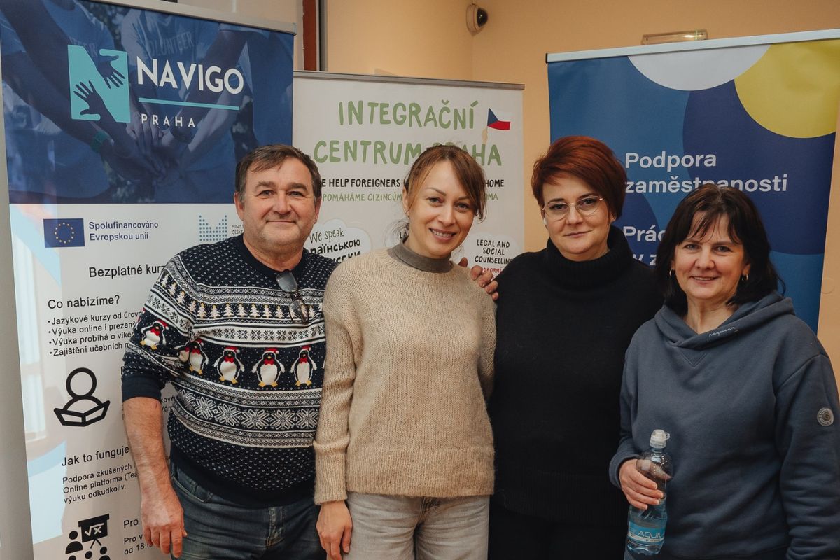 A moment from Navigo Praha activities